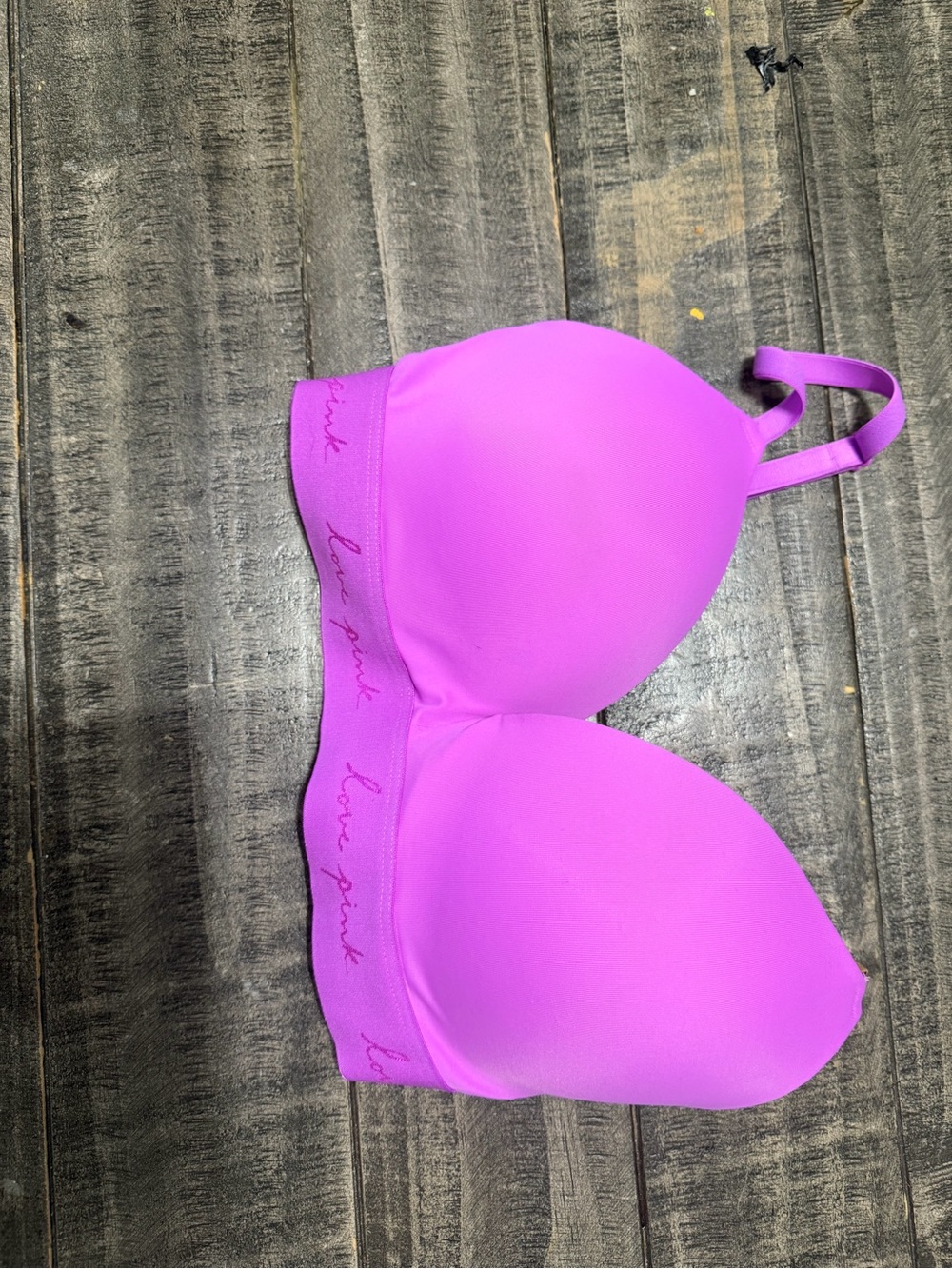 PINK Victoria's Secret Smooth Light-Cup Bra in Bright Pink